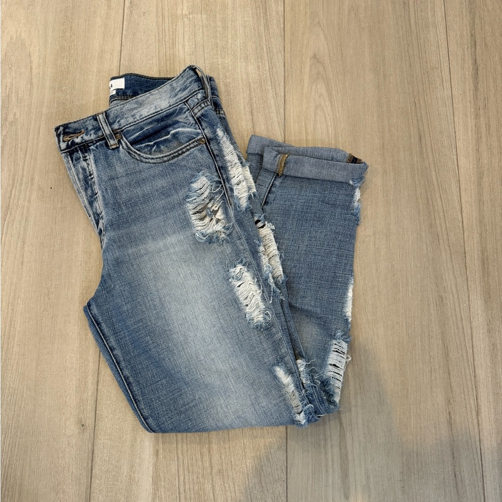 Pistola Distressed Blue Jeans